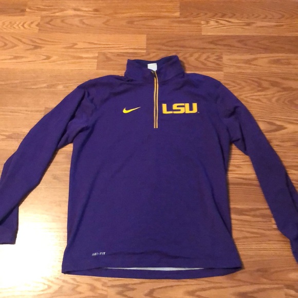 Nike Other - Nike Dri-Fit LSU pullover. Brand new.